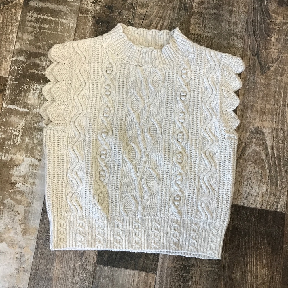 SANDRO PARIS WOOL TOP